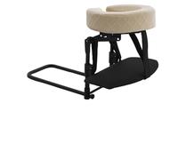 Amagogo Bed Massage Head Holder Adjustable Sturdy Professional Memory Foam Face Cradle Face Down Pillow for Beauty Bed Home Office, White with Tray