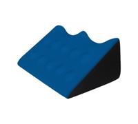 Amagogo Bed Wedge Pillow Back Cushion Leg Elevating Pillow Massage for Reading Books Sleeping, Deep Blue