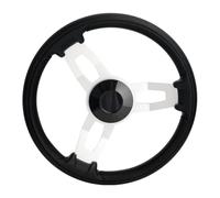 Amagogo Boat Steering Wheel 13.66 inch Dia Durability Accessories Comfort Repair Parts Sturdy Professional Marine Steering Wheel