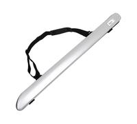 Amagogo Bow Carrying Case Protection Box Music Lover Gift Scratchproof with Shoulder Strap Bow Box for Stage Exercise Performance, argent