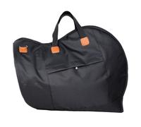 Amagogo Brass Case French Bag Case Holder Cover with Shock Absorbing Lining Water Resistant Outer Oxford Adjustable Shoulder Strap Hand Grip