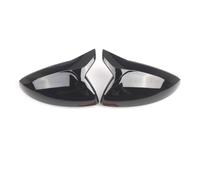 Amagogo Car Mirror Cover Replacement Shell Cap Housing High Strength With Glossy Exterior Sharp Profile Style for Compact Car 2018-2022 suitable for repair vehicle maintenance side mirror update