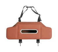 Amagogo Car Seat Back Organizer Storage Box Detachable Backseat, with Tissue Holder, Orange