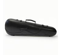 Amagogo Carbon Fiber Violin Case 4 Core Keywords With Rigid Composite Build And Molded Shape For Secure Protection With Latches And Handle Suitable for travel, Matte Black