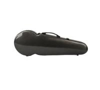 Amagogo Carbon Fiber Violin Case Hard Carrying Case Instrument Case Bow Holder Interior Pockets Portable Handle Suitable for Orchestra Lessons Public Transport, Black Pattern