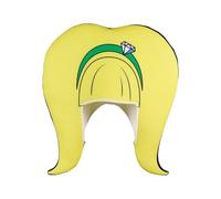 Amagogo Cartoon Costume Novelty Hat Party Headpiece Oversized Hairpiece Polyester Sponge Lightweight Fuzzy Texture suitable for Halloween costumes stage acts, Array, Yellow PD-1164, One Size
