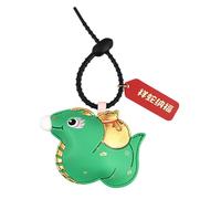 Amagogo Cartoon Snake Keychain Creative Car Key Holder for Tote Bag Backpack Wallet, Green