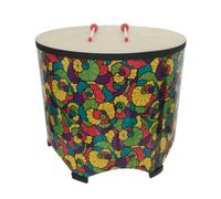 Amagogo Children Educational Drum Percussion Rhythm Instrument Wooden Rawhide Body with Mallets Hands-On Learning Tool for Classroom Music Suitable for Early Music Exploration, Dhd56b