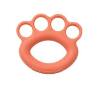 Amagogo Children Finger Hand Exerciser Finger Stretcher Grip Strengthener Silicone Loop Ergonomic Paw Shaped Five Finger Design Pocket Size suitable for, Orange 30LB