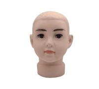 Amagogo Children Mannequin Head Small Head Circumference 43cm/16.93inch Display Stand Holder for Headset Hat Headwear Cap