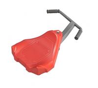 Amagogo Children Push Toy Ride On Toddler Ride Along Four Wheel Base Steering Handlebar Compact Triangular Body Indoor Play Suitable for Living Room Activity Playroom Use, Red