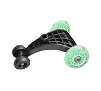 Amagogo Children Twist Car Tripod Ride on Toys Part,Square Hole, Lightweight Swing Wheel Wiggle Car Wheel Front Triangle, Green