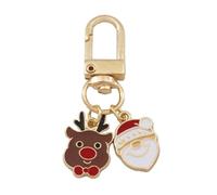 Amagogo Christmas Keychain Wallet Decoration Xmas Key Chain for Adults Kids Girls Boys