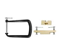 Amagogo Classical Guitar Bridge Clamp Bridge Repair Replace Tool,Quick Fastening, Professional Position Guitar Making Repair Clamp, with accessories