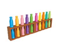 Amagogo Color Matching Game Set Concentration Board Games Activity Memory Training Logical Thinking Color Guess Game for Children, 20 Bottle
