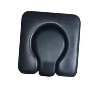 Amagogo Commode Seat Cushion Toilet Cushion Versatile Comfortable 4cm Thick Cover Seat Padded for Seniors Elderly Bedside Commodes, Black
