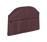 Amagogo Concealed Storage Pouch Hanging Organizer Pocket Wallet Keeper Document Holder With Structured 600D Oxford For travel privacy home storage office drawers wardrobe closets, Coffee