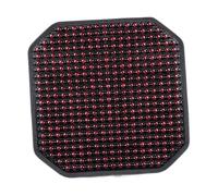 Amagogo Cooling Pad Massage Seat Beaded Seat Cover for Sedan, Red