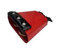 Amagogo Cowbell Cow Bell Noise Maker for Drum Set for Sports Events Rock Cheering Festive, Red