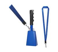Amagogo Cowbell Loud Cowbell Decorative Loud Noise Makers Cheering Bell for Party Farm Sporting Events Football Games Celebration, blue