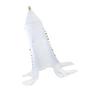 Amagogo Crib Tent, Cotton Net for Nursery and Playroom, White