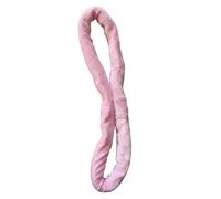 Amagogo Dance Padded Loop Strap Airborne Strap Training Loop Cushioned Band Velvet Material Soft Covered Support Defined Middle suitable for dancers training choreography floor, Light Pink