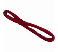 Amagogo Dance Padded Loop Strap Airborne Strap Training Loop Cushioned Band Velvet Material Soft Covered Support Defined Middle suitable for dancers training choreography floor, Wine Red