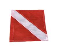Amagogo Dive Flag Red and White Double Stitched,Diver Down Flag,Diving Banner,for Underwater Activities Scuba Dive Spearfishing