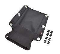 Amagogo Diving Back Cushion Backplate Pad Harness Pad Scuba Pad Accessory With 1680D TPU Coated Nylon And Lightweight Nylon Screws Suitable for technical, Black