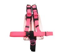 Amagogo Diving Backplate Harness Scuba Diving BCD Backplate PP Waist Buckle Lightweight for Underwater Wreck Freshwater Saltwater, Pink