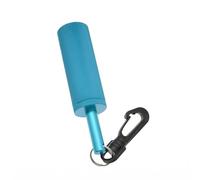 Amagogo Diving Rod Underwater Rattle Marker Pointer Alarm Tool With Aluminum Alloy Body And Snap Clip Suitable for scuba diving underwater communication training travel, Blue