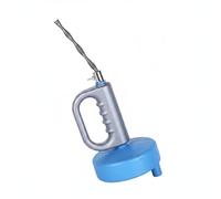Amagogo Drain Cleaning Spring Drain Auger Pipe Snake Clog Remover Manual Steel Wire bendable spring reaches deep trouble spots suitable for kitchen plumbing drains utility rooms