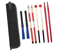 Amagogo Drumstick Bag Organizer Instrument with Handle Multipurpose Sturdy Holder for Fusion Music Folk Songs Music Lover Playing