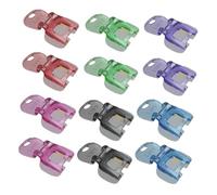 Amagogo Easy Can Openers,Tab Opener,Bar Lift Beverage Beer Can Openers Protector Cap for Travel Elderly Hotel Beach Picnic, 12Pcs
