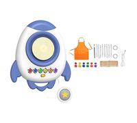 Amagogo Electric Ceramic Machine Interactive Toys Early Education Teaching Aids Cognition for Learning Activities Daycare Nursery Family Girls Boys
