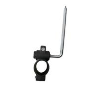 Amagogo Electronic Drum Pad Tom Holder, Percussion Mounting Arm,L Rod, Instrument Accessory Drumstick for Outdoor Performance