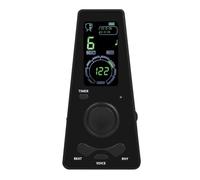 Amagogo Electronic Metronome Digital Tempo Device Beat Counter Rhythm Timer With Voice Counting Rechargeable Lightweight Form Suitable for band rehearsal orchestra warmup music coaching, Black