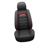 Amagogo Excavator Seat Cover PU Leather Car Seat Cover Waterproof Easy Clean Universal Fit for Bulldozer Loader Construction Machinery 18.9x17.7x22.8 inches, Red