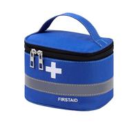 Amagogo First Aid Bag Emergency Storage Pouch,Portable,Compact Organizer Medical Travel Case for Trip Office Home Outdoor Camping, S Blue