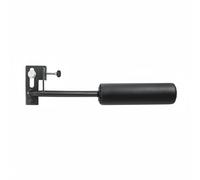 Amagogo Fitness Training Device Bulgarian Split Squat Pad Rack Attachment Leg Roller Support Cushion For Stable Position Reduced Strain Steel Foam Components , Fits 26mm Post Hole Diameter