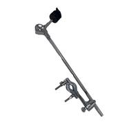 Amagogo Floor Cymbal Stand Holder Drum Extension Clamps Holder Percussion Support Easily Carry Cymbal Arm for Accessory