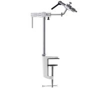 Amagogo Fly Tying Vise Precision Fly Tying Tool Rotary Vise Clamp Base Secure Screw Clamp Metal Vise Body Aluminum Alloy Build Suitable for Desk hobbyists Fly Making Home Repair Benches Fishing Trips
