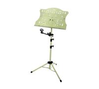 Amagogo Foldable Score Stand Guitar Music Stand Adjustable Height Stable Guitar Sheet Clip Holder for Stage Performance Musicians