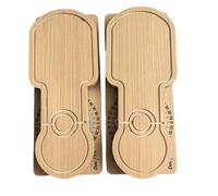 Amagogo Foot Arch Wooden Balance Board Foot Exercise Board Stability Conditioning Board With Contoured Path For Guided Alignment suitable for home practice mobility training post-workout recovery