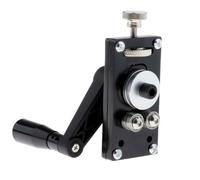 Amagogo Fret Wire Bender Guitar Fret Bender Tool Fretwire Curver Luthier Tool With Adjustable Thumbwheel Alloy Body for curvature matching suitable for, Black