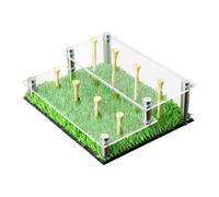 Amagogo Golf Ball Display Stand with Tees, Tennis Souvenir, 2-Piece Holder