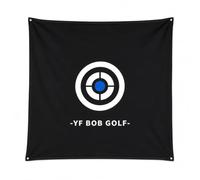 Amagogo Golf Practice Target Built With PU Material Canvas Hitting Cage Net Aimed at Consistent Performance Suitable for Individual Exercise Outdoor Recreation 1.5x1.5M