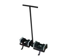 Amagogo Golf Shoe Cleaner With Stand Entry Brush Station Metal Frame Nylon Bristles Hard Base Built In Brush System suitable for golf course entryways club facilities practice areas