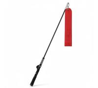Amagogo Golf Swing Aid Practice Tool Training Stick Weighted Resistance Grip Support Material Fiberglass TPE suitable for beginners adults home range lessons, Red