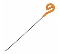 Amagogo Gong Mallet Percussion Mallet Silicone Friction Mallet Oceanic Sound Mallet Flexible Rod Premium Silicone Head Friction Method Sliding Across Gong, Orange